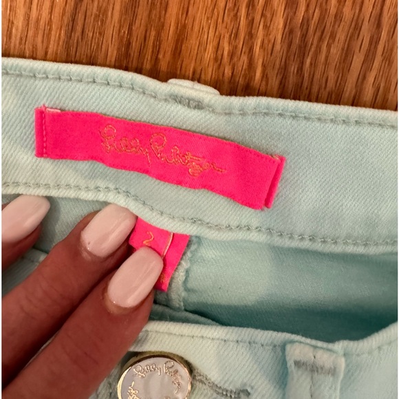 Lilly Pulitzer womens South Ocean jeans size 2. Worn once. - Picture 5 of 8